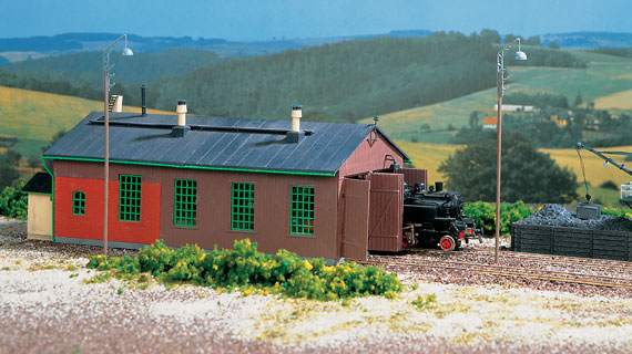 Deposito locomotive a due posti