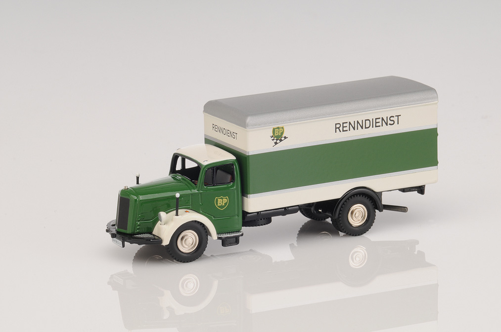 MB L6600 BOX TRUCK BP-RENNDIENST