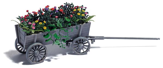 CARRETTO CON FIORI