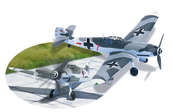 MESSERSCHMITT BF-109 1/87