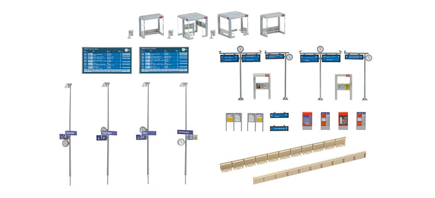 Accessori stazione moderna
