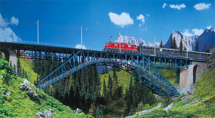 Ponte Bietschtal, a 2 binari