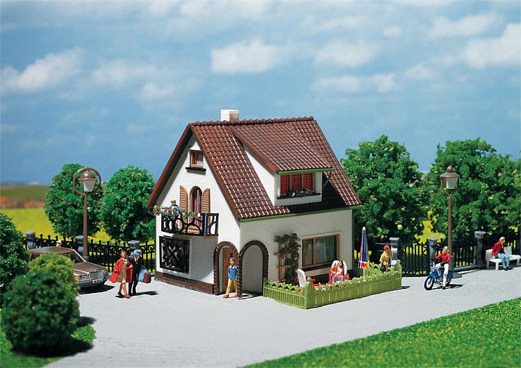 Casa con mansarda