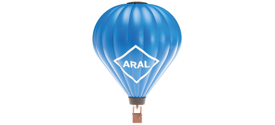 Mongolfiera  con fiamma gas