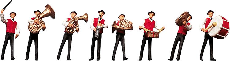 Banda musicale in costume nazionale