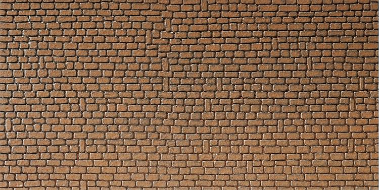 Foglio decorativo, Pietra arenaria, rosso