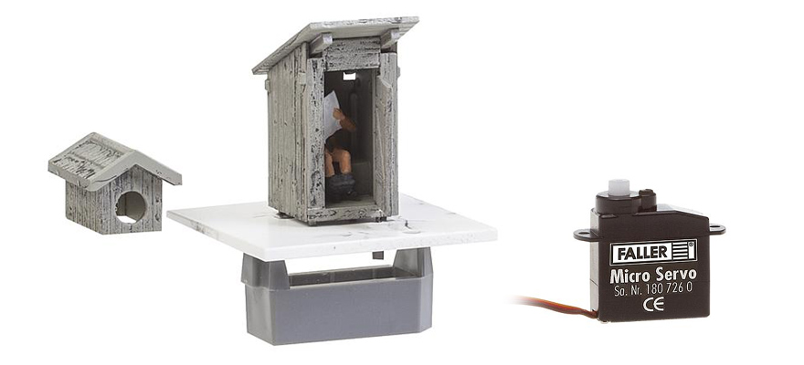 Toilette con servomotore