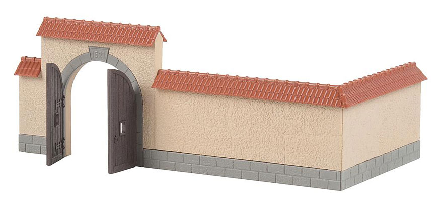 Muro con portone