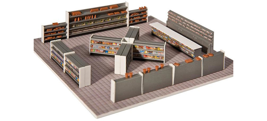 Arredamento interni per negozi