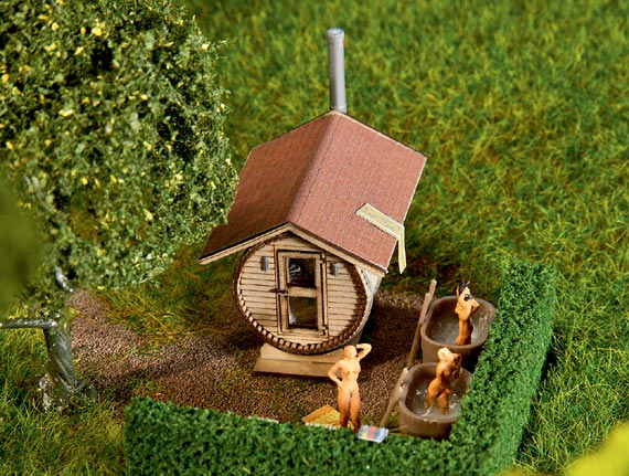 Sauna nella botte