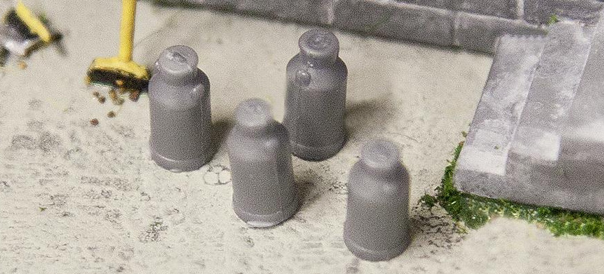 10 fusti del latte