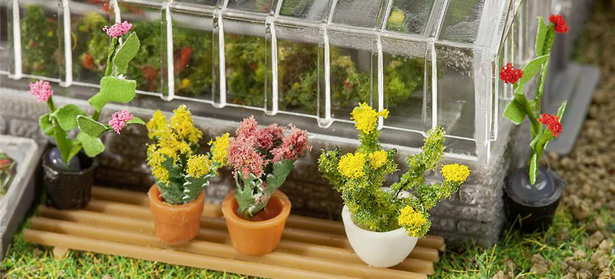 6 vasi da fiori