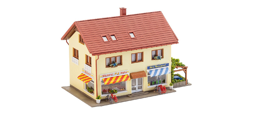Casa con negozi