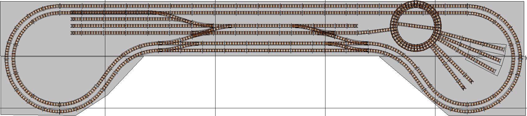 Tracciato Plastico  476x50 - 105