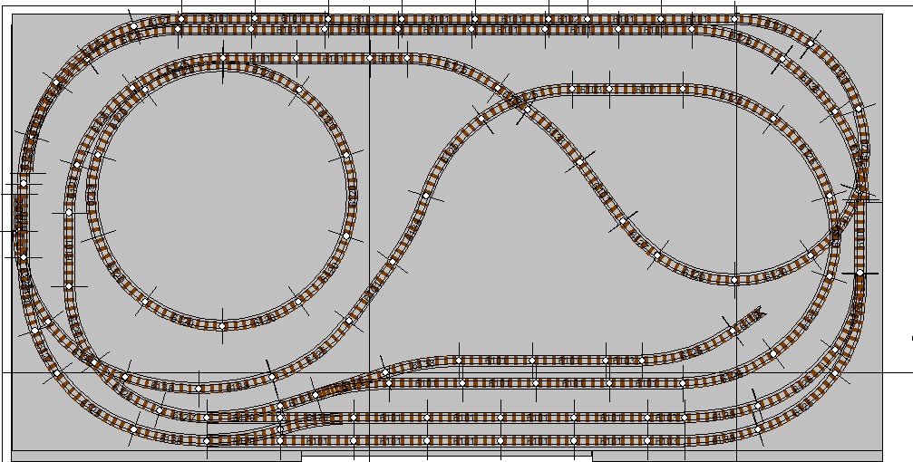Tracciato Plastico Ready-1 240x120cm