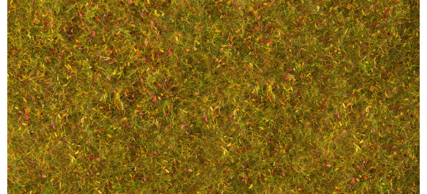 Fogliame prato verde giallo  20x23cm