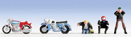 Motociclisti con moto