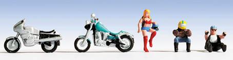 Motociclisti con moto
