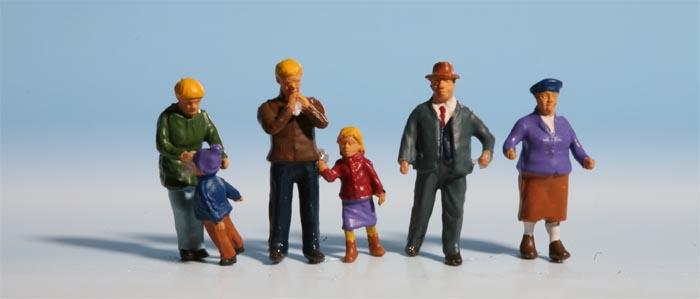 Famiglia in inverno