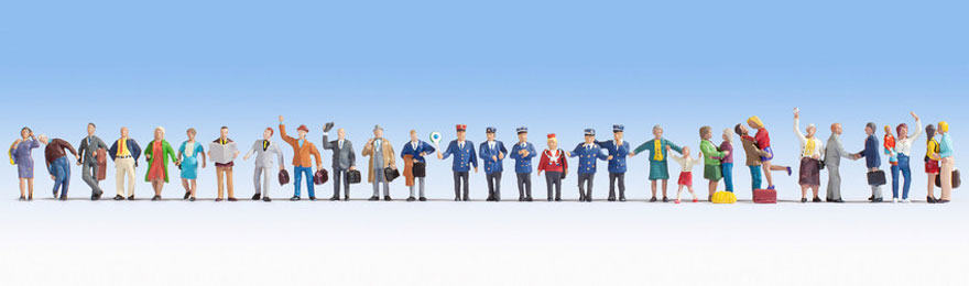 Personaggi di stazione 30 pezzi