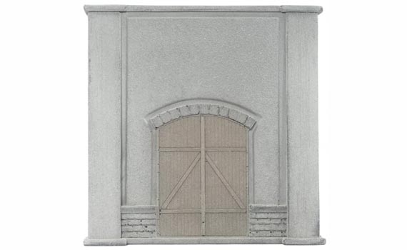 Muro con porta