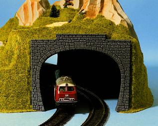 Portale per Tunnel, Binario doppio