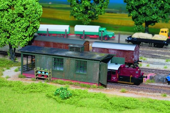 Deposito Locomotiva Kit #