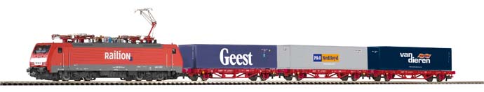 START SET TRENO CONTAINER