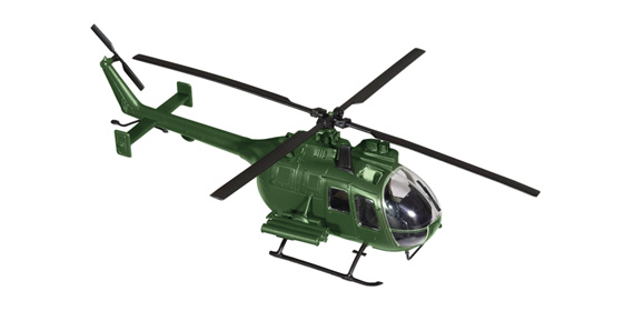 MBB Bo105 Hubschrauber BW