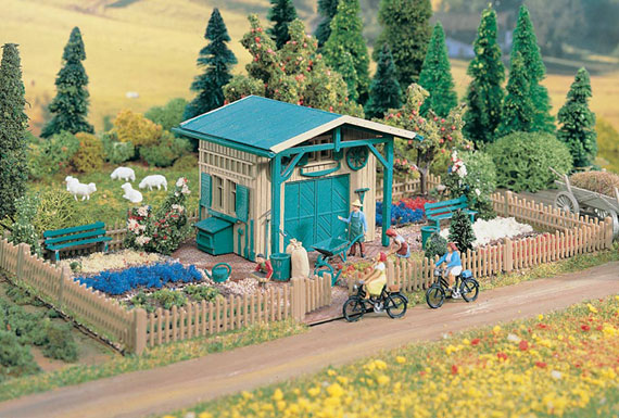 Casetta con giardino