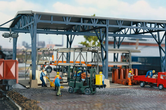Tettoia industriale
