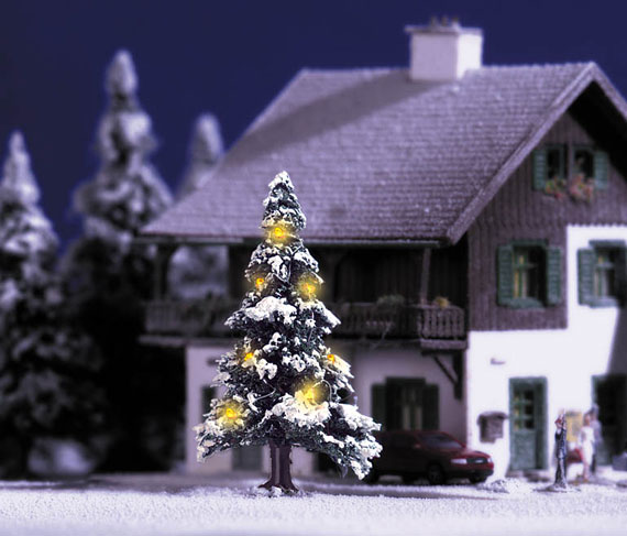 ALBERO DI NATALE con LUCI  N