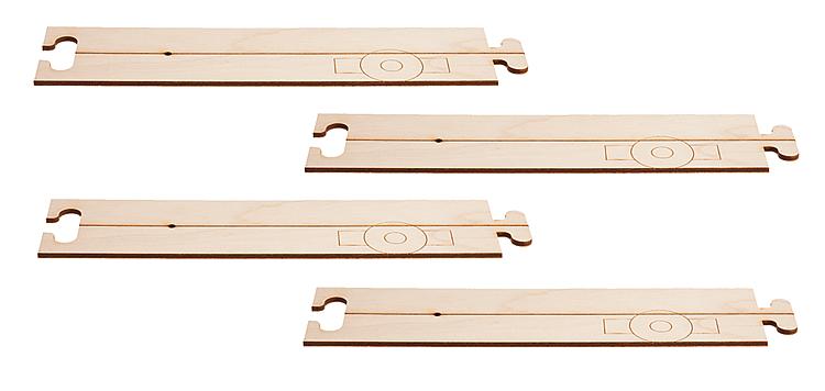 Pista dritta Laser-Street