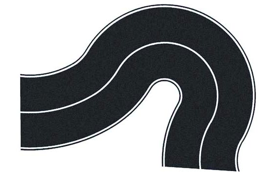 2 CURVE AUTOSTRADA GRIGIE