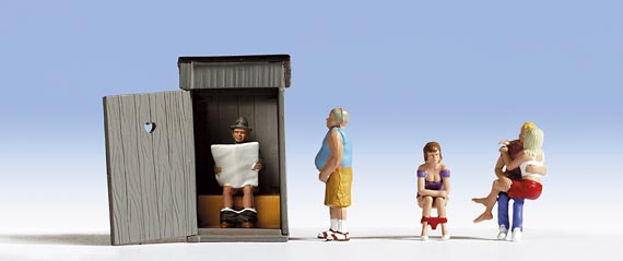 PERSONE IN TOILETTE