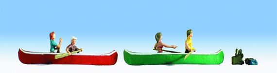 CANOE CON VOGATORI