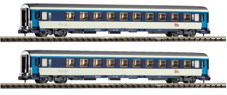 2 carrozze 1/2classe N