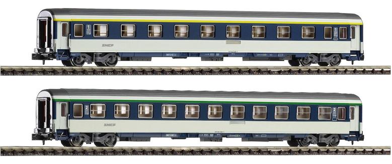2 carrozze 1/2classe N