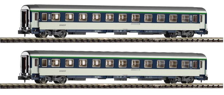 2 carrozze 2727classe N
