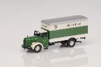 Vedi Scheda BUB 07204 - MB L6600 BOX TRUCK BP-RENNDIENST BUB - Scala  H0 