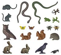 Vedi Scheda Busch 1153 - SET DI ANIMALI  HO Busch - Scala  H0 
