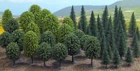 Vedi Scheda Busch 6491 - 50 Alberi misti foresta Busch - Scala  H0 