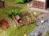 Vedi Scheda Faller 180599 - Recinto del cane con servocomando Faller - Scala  H0 