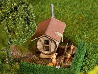 Vedi Scheda Faller 180607 - Sauna nella botte Faller - Scala  H0 