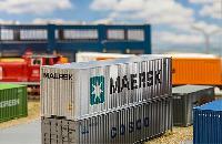 Vedi Scheda Faller 180840 - 40  Hi-Cube Container MAERSK Faller - Scala  H0 