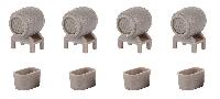 Vedi Scheda Faller 272912 - 4 botti e 4 tini Faller - Scala  N 