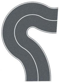 Vedi Scheda Noch 60710 - Strada adesiva curva 2 pz Noch - Scala  H0 