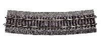 Vedi Scheda Roco 42527 - Binario curvo R9 con massicciata Roco - Scala  H0 