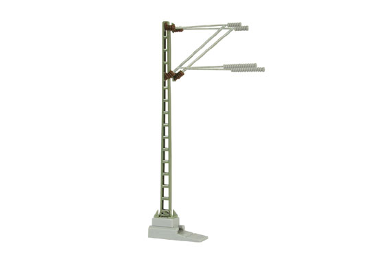 N palo standard con due bracci