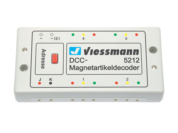 decoder DCC per accessori elettromagnetici